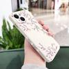 Plum Blossom Phone Case For iPhone 17 17 Air 16 16e 15 14 13 12 11 Plus Pro Max Mini X XR XS Plus Cover