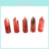 Unique Exquisite Red Quartz Crystal Single Terminated Wand For Spiritual Growth