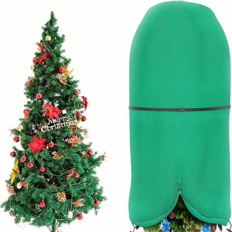 Quick Access Christmas Tree Storage Bag Easy Closure Upright Style Waterproof Fabric For Seasonal Organization