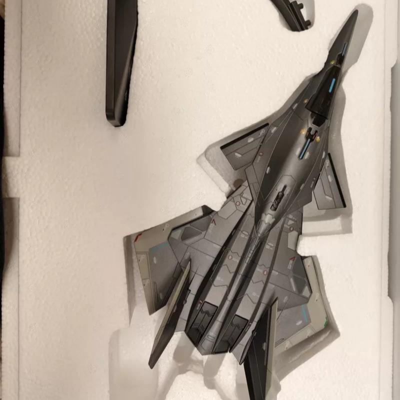 Hukua Model 1/144 Scale Baidi Aerospace Fighter Assembly Kit South Gate Plan Military Aircraft Collectible Desktop Display