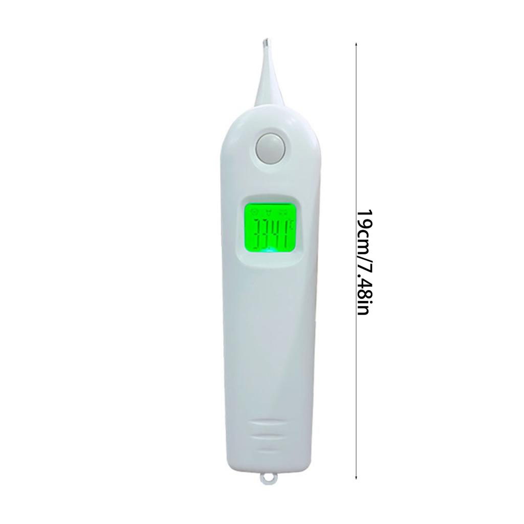 Digitales Haustierthermometer Wasserdichtes LCD-Display für Genaue Temperaturmessung bei Hunden Katzen Pferden