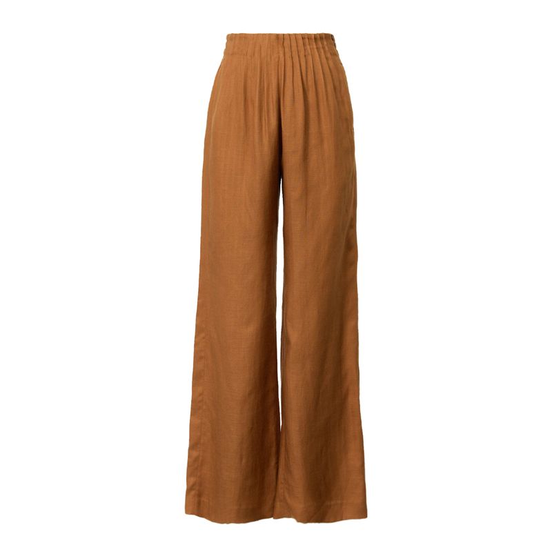 Blacknini (Two Colors) "Walking Cover" Lyocell Tencel Linen Casual Short-Sleeved Top/Pants/Shorts