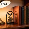 Resistant Bookends 1 Pair Metal Dragon Bookends, Fantasy Castle Decorative Book Ends Heavy-duty for Shelves, Heavy Duty Gothic Holders Home