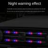 Car Alarm Warning Solar Flash Light LED Light Fake Security System Anti-Theft Sign 12V Waterproof Car Replacement Accessories