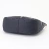 Isaac Twill Nylon Curved Shoulder Bag, Size S, 2004701, Navy (66)