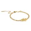 Amulet Hamsa Hand of Fatima Bracelets on Hand Gold Women's Bracelet Stainless Steel Islamic Lucky Jewelry Gift