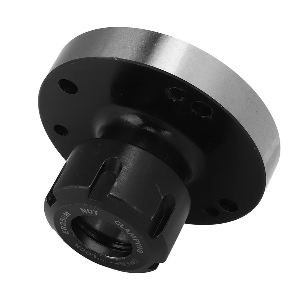 Mandrină cu pinion ER25, prindere compactă, strung CNC, mașini-unelte de frezat cu diametrul de 80 mm