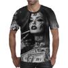 Fashion Nun Graphic T Shirts For Men Summer Trendy Hip Hop 3D Printed Streetwear