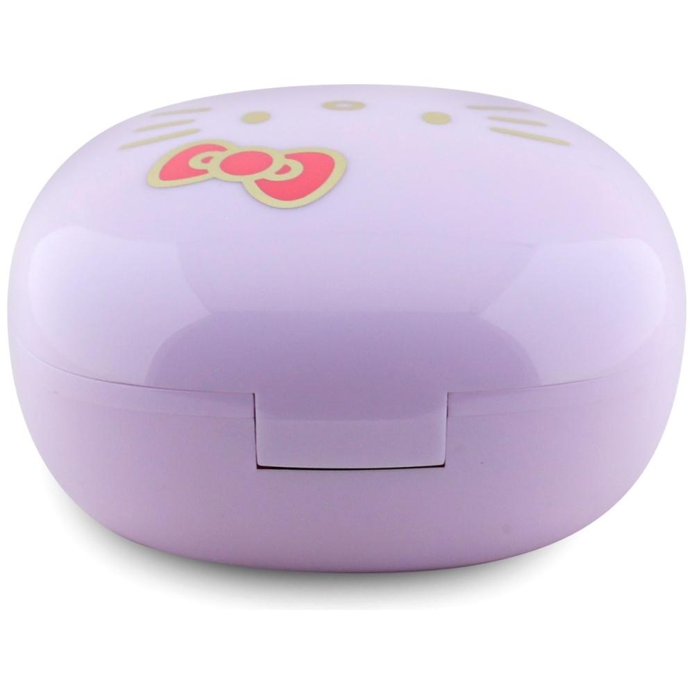 Słuchawki TWS Hello Kitty Glossy Fioletowy