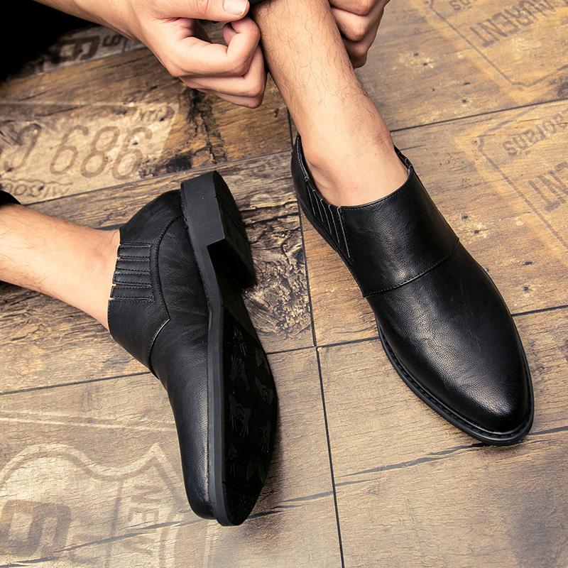 Man Shoes Leather Summer Autumn Loafers Breathable Male Flats Comfortable Moccasins Slip On Driving Footwear Chaussures Hommes 4