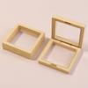 1Pc PE Film Transparent Visible Jewelry Storage Box Ring Earring Box Bracelet Necklace Display Box Jewelry Dustproof Storage Box