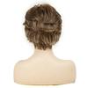 Curly Wig with Bangs Synthetic Natural Short Wigs for Women Heat Resistant Fiber Costume Wigs Cosplay Mommy Wigs Daily Use