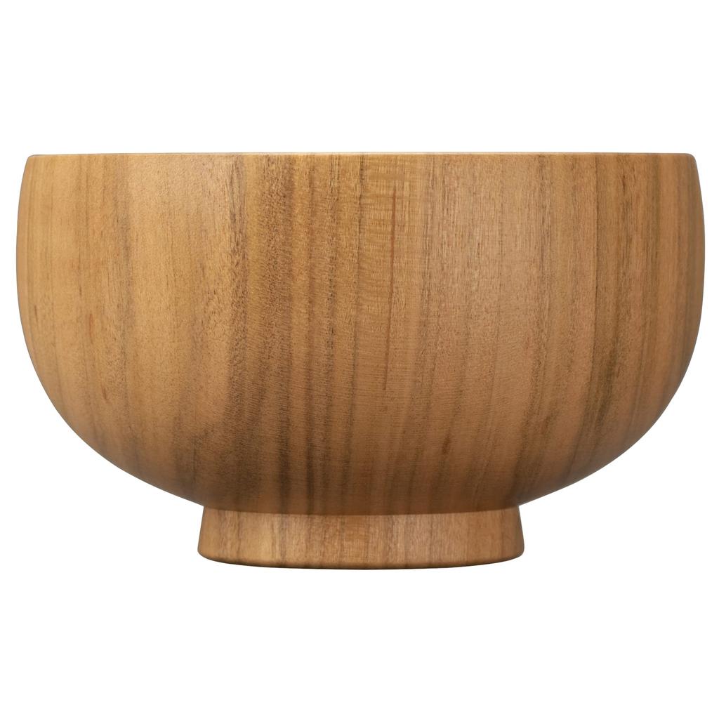 Yamanaka lakované zboží Shirasagi dřevoobrábění polévková miska, miska Shirasagi, malá, cca. 10cm, Třešňový květ, Přírodní, Vyrobeno v Japonsku