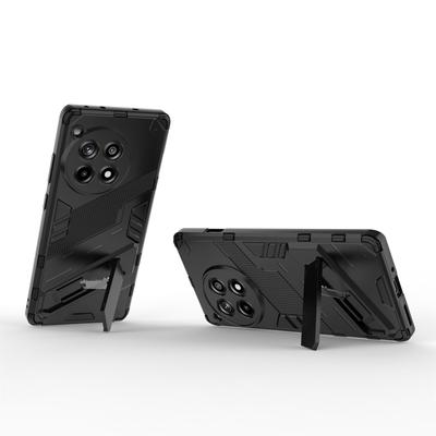 For OnePlus Ace 3 5G/12R 5G Phone Case Kickstand TPU+PC Hybrid Cover