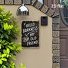 Vintage Hello Darkness My Old Friend Tin Sign Rustic Metal Wall Art For Home Bar Cafe Coffee Decor