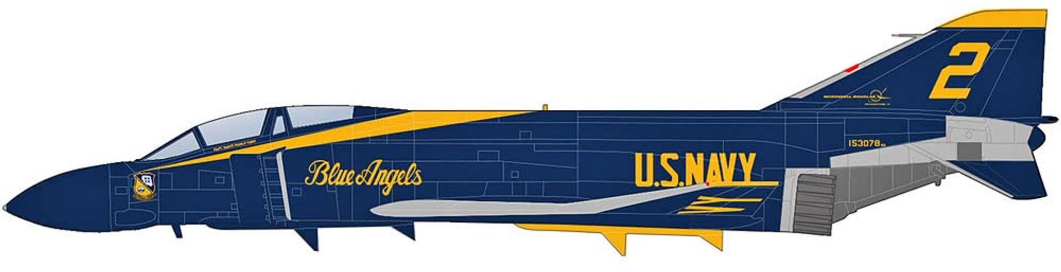 

HOBBY MASTER Phantom 2 US Navy Blue Angels Completed Product 1/72 F-4J #2