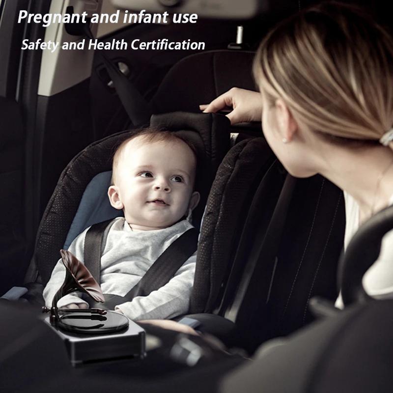 Solar car perfume high-end wholesale creative car imitation record player car perfume ornaments car aromatherapy