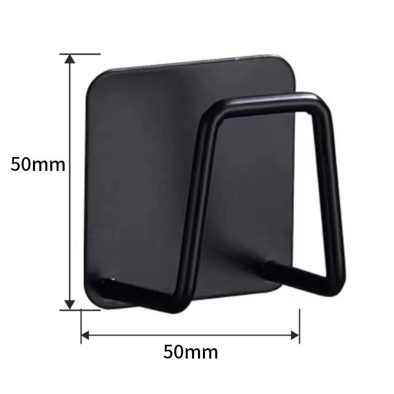 Stainless Steel No-Drill Sponge & Dishcloth Holder for Kitchen Sink