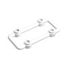 Kleine Partikel Baustein Zubehör 1X6X3 Mit 4 Noppen Zaun, Weiß 23444 6208573 Teile