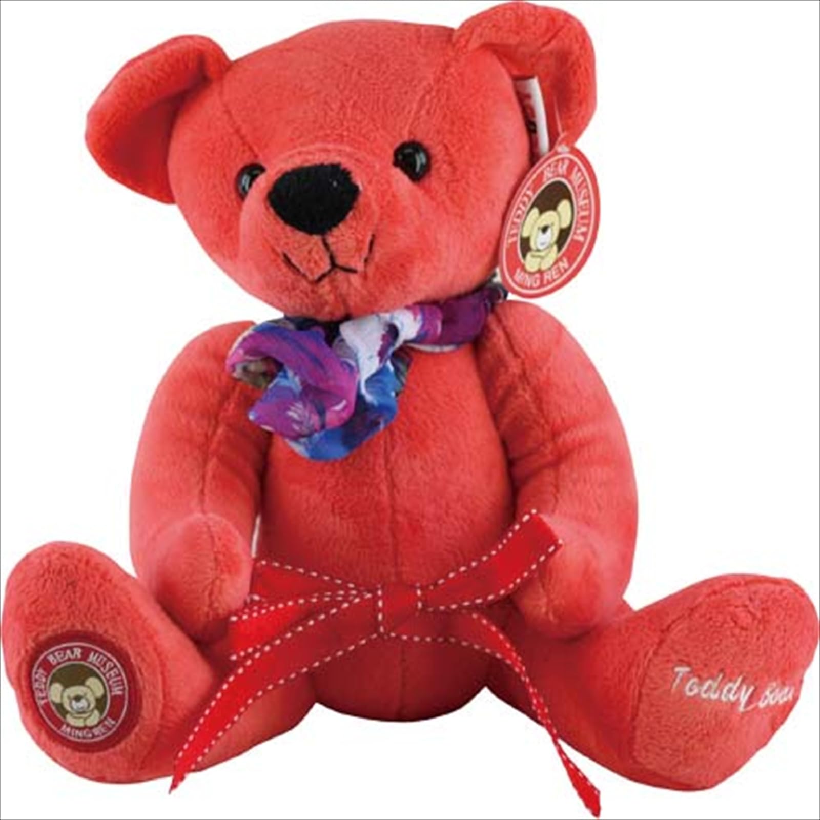 

Plush Teddy Colorful Perfect 762949 Q-FLA Bear, Bear, Medium, Salmon, Animal, Fluffy, Gift,