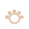 Food Grade Silicone Baby Teething Toys BPA Free Infant Chew Toys Silicone Teething Ring  Newborn