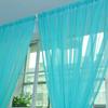 Colorful Floral Tulle Door Window Curtain Sheer Valances Scarf Curtain