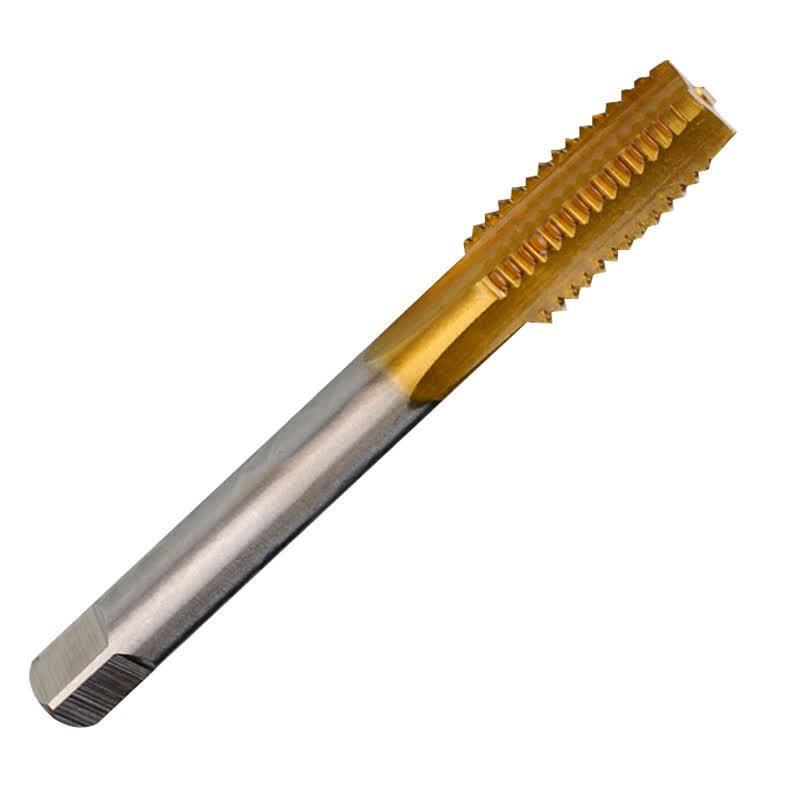 SHENGP Titanium Plated Straight Flute Machine Tap M12