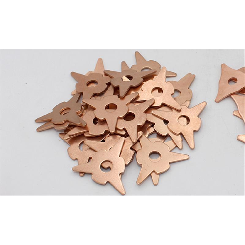 50Pcs Stud Welding Kit Accessories Straight Twisted Triangle Dent Pulling Rings Tri Hook Washer Round Star Pad Uni Spotter Starter Kit Welder