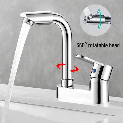 SBPG Hot/Cold Rotary Basin Faucet