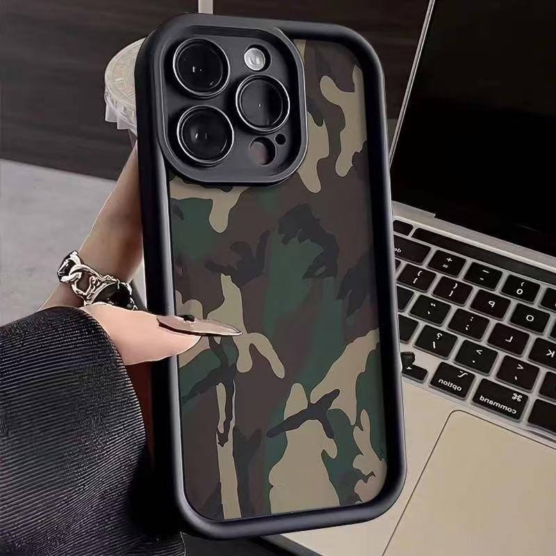 

iPhone 17 Pro Max Camouflage Case for 12/13/14/15/16 16