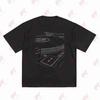 DJ Turntable Music Vinyl Record Player Short Sleeve Tee 100% Cotton T-Shirt