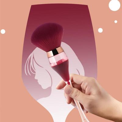 1PC Cosmetic Brushes Loose Powder Beauty Tools Liquid Stick Wine Glasses