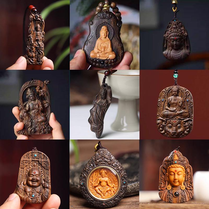 Chengui Zhao Gongming Martial God of Wealth Pendant Necklace – Five Ways God of Wealth Design for Men and Women