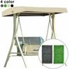Outdoor Swing Seat Covers Replacement Canopy UV Protection Garden Waterproof Swing Chair Canopy Cover Porch Hammock Covers