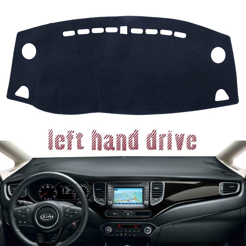 

Dashboard Cover Protective Avoid Light Sunshade Carpet Mat for KIA Carens 2013~ RP 2014 2015 2016 2017 2018 Car Accessories Polyester