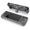 Protective Case for Steam Deck, Silicone Cover Skin Shell with Kickstand for Game Console Accessories, Shock Absorption and Scratch Resistant Design