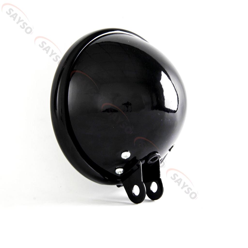 5 3/4" Round Motorcycle Accessories 5.75inch LED Headlight Housing Bucket For Sportster FXWG Chopper 5.75" Headlamp Cover