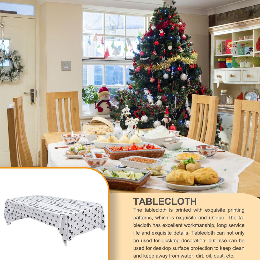 Party Tablecloth Decorating Prop Indoor Outdoor Scene Layout DIY Tabletop Ornament Desk Covering Adorn Birthday Adornment