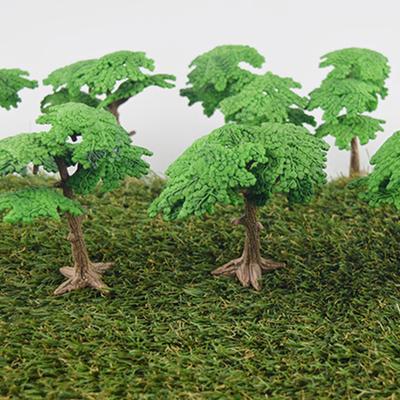 Simulation Trees Miniature Model Trees Green Scenery Landscape Model Trees for Dioramas DIY Crafts Dollhouse Decor