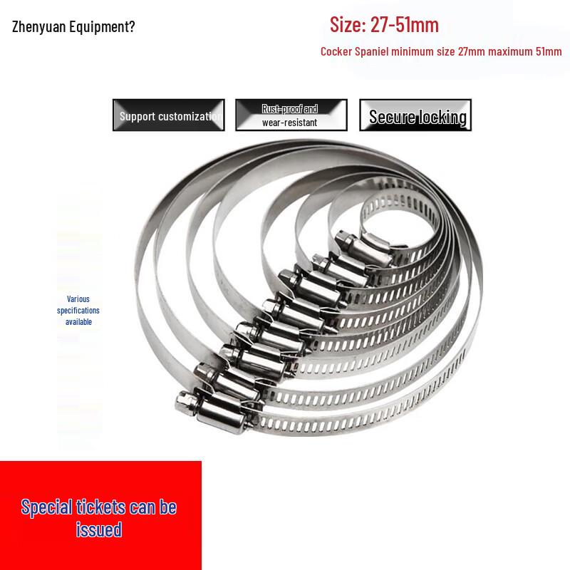 304 Stainless Steel Hose Clamps