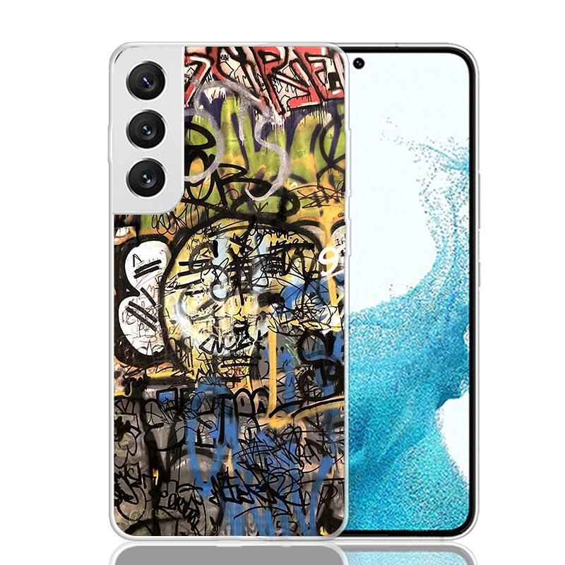 Graffiti Fashion Cool Phone Case For Samsung Galaxy S26 S25 Edge S24 S23 FE S22 Ultra S21 Plus S20 + Fundas Cover Coque Galaxy S