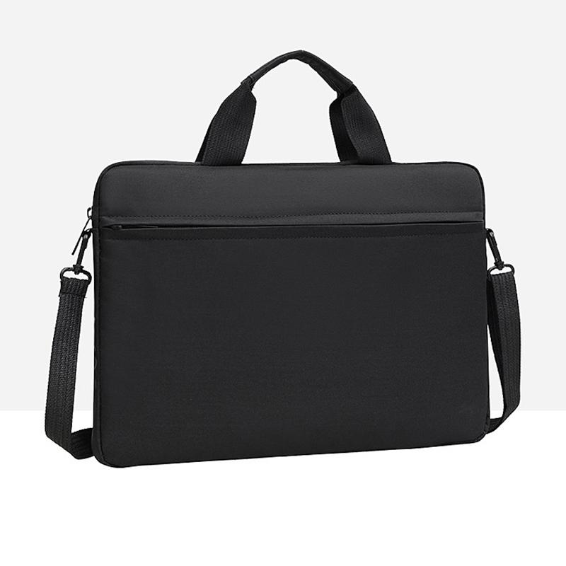 

Сумка для ноутбука 14 15 дюймов, деловая сумка, чехол для ноутбука с ремешком через плечо для Macbook Air Pro 13 14 15 Xiaomi Hp Lenovo Dell 15 inch чёрный