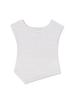 SETSETSET Unbalance Snap T-Shirt Gray