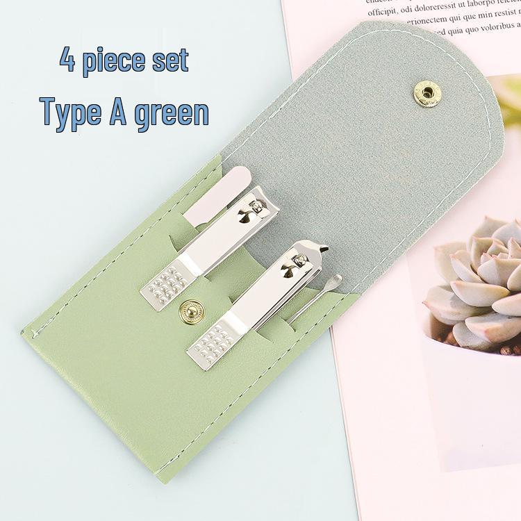 

Colorful 4-Piece Nail Clipper Set with Foldable Case – Manicure Gift Toolkit Default