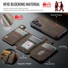 MAGKING K3 Series For Samsung Galaxy S25 Magnetic Case Wallet PC + TPU + PU Phone Cover