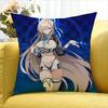 Ichinose Asuna Blue Archive   Various Sizes Square Pillow Case For Car Home Bedchamber Decor