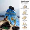 Tinker Bell Great Fairy Rescue Flannel Blanket Super Soft Warm Cozy Blanket For Sofa Bed Office Travel Allseason Home Decor Gift