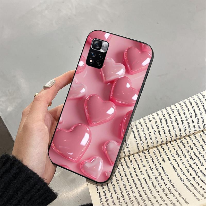 

Phone Case For Xiaomi Redmi note 14 Pro 14 13 12 11 10 Pro 14S 12S 11S Redmi 14C 13C 10 Cute Bear Panda Fruit Rabbit Redmi 13C