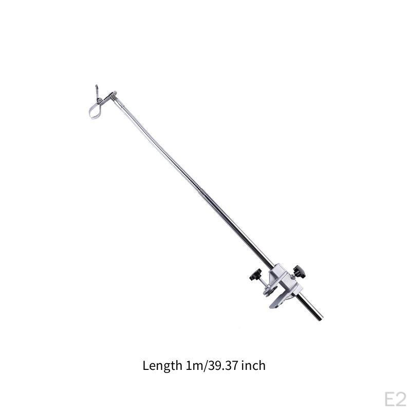 Dog Pet Grooming Table Hair Dryer Stand Hose Tube Holder, Groomers Adjustable Third Arm with Clamp