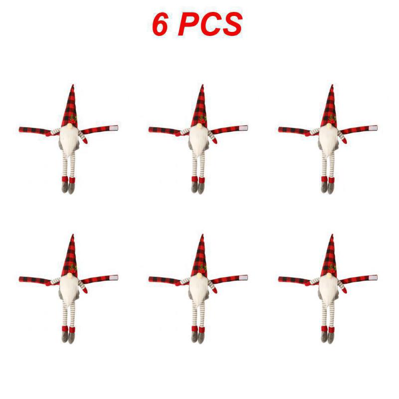 Christmas Curtain Buckle Xmas Santa Claus Curtain Tieback Curtain Hook Clips Hanging Ornament Buckle Clip Holdback Window Decor